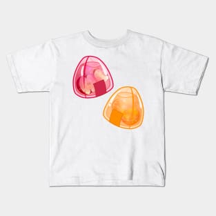 Kawaii Fruity Onigiri Kids T-Shirt